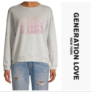 Generation Love St. Barth Sweatshirt Size L